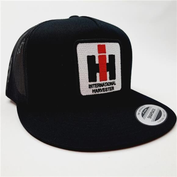 International Harvester IH Farmer Agriculture Retro Vintage Style Trucker Hat Ca main image 4